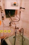 Hydraulik płakał jak rurki skręcał