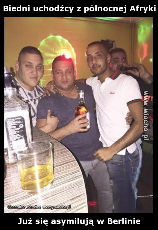 Widać strach i przerażenie w ich oczach