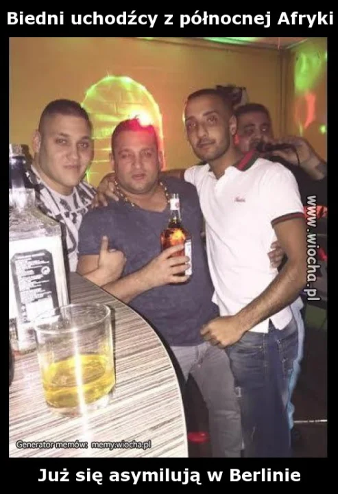 Widać strach i przerażenie w ich oczach