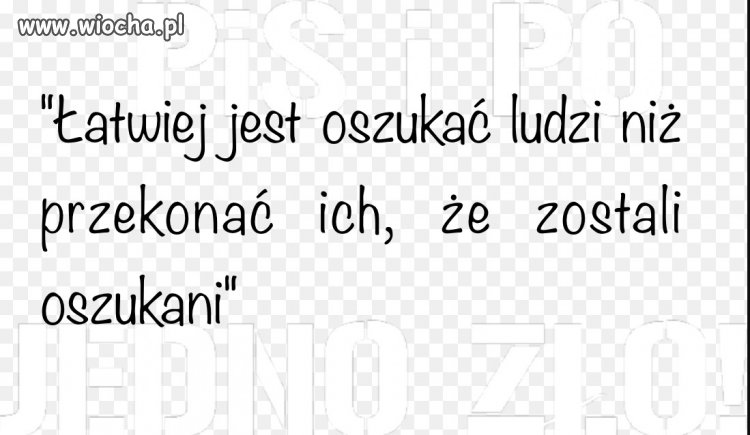 Jak inaczej wytłumaczyć fakt