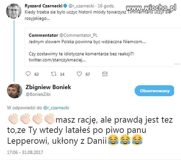 Boniek celnie w bramkę Czarneckiego