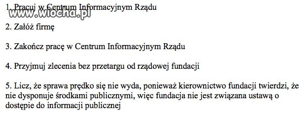 Instrukcja szybkiej kasy a la dobra zmiana