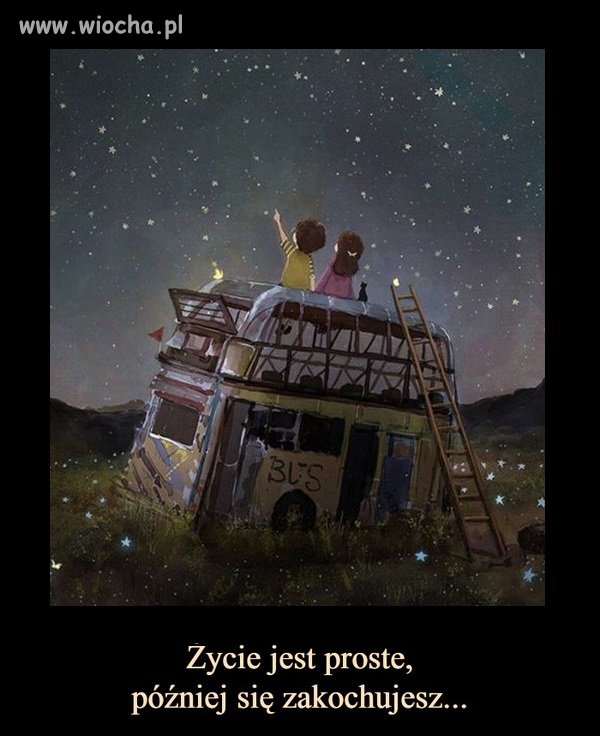 Coś w tym jest że życie jest o wiele prostsze 