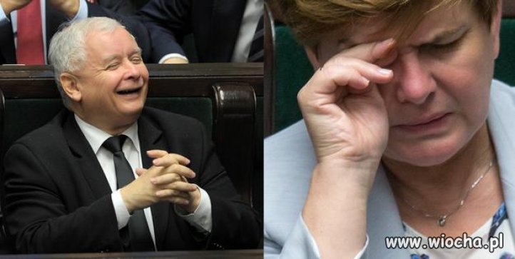 Kaczyński za Szydło...