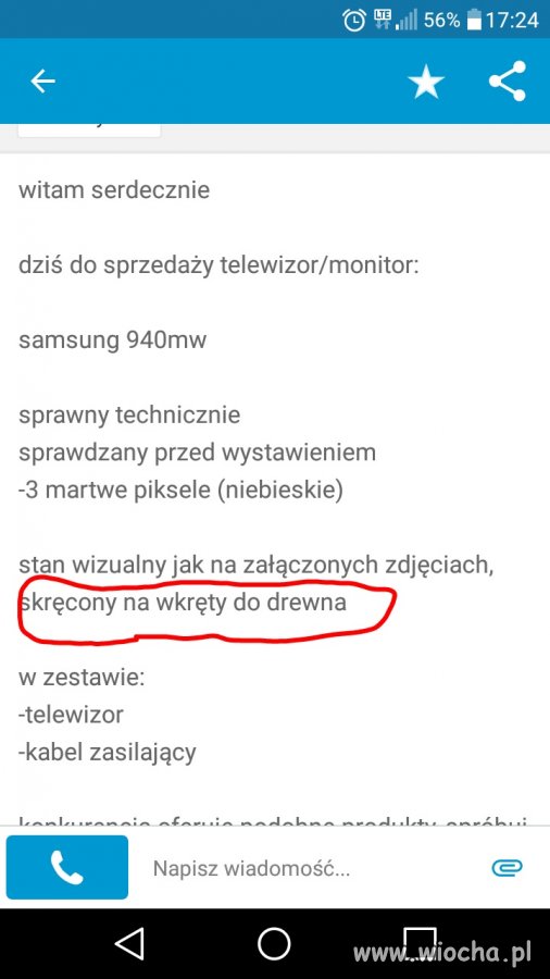 Tv na wkrety
