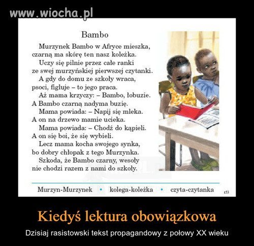 Murzynek Bambo w Afryce mieszka 