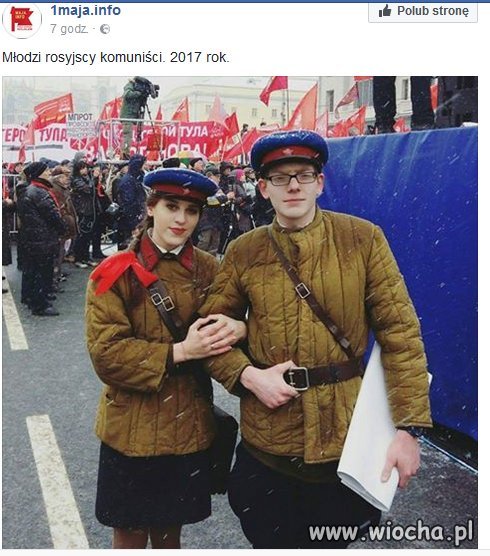Agitacja komunistyczna nie narusza standardów FB.