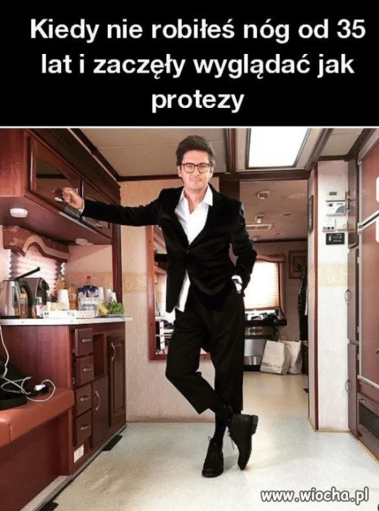 Kiedy nie robiłeś nóg...