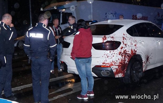 Ekstrawaganckie malowanie nie urzekło policjantów