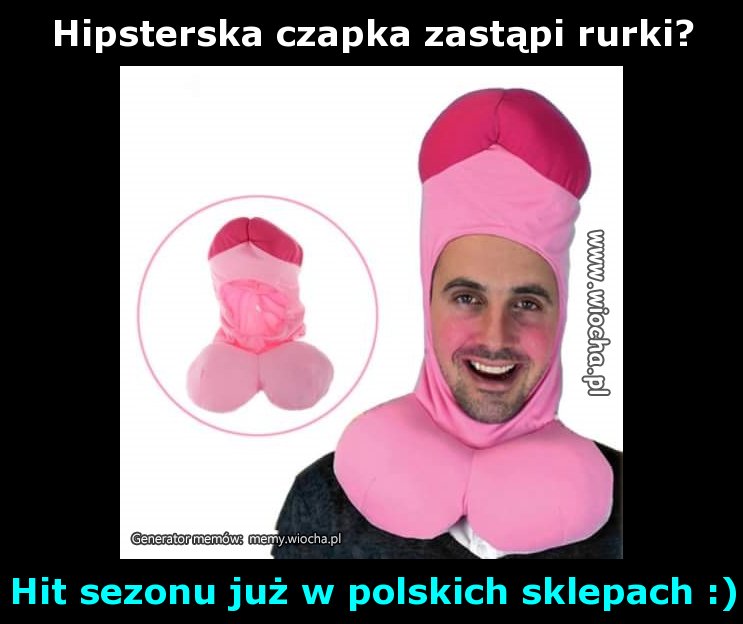 Hipsterska czapka zastąpi rurki?