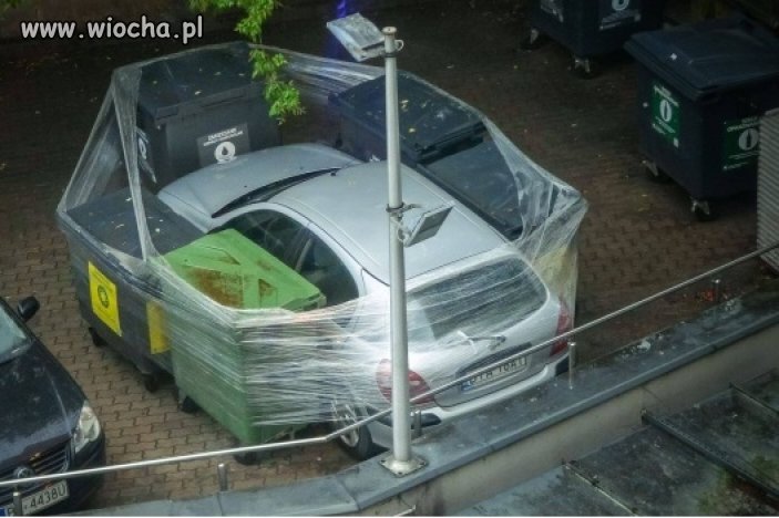 Bezpieczne miejsce parkingowe