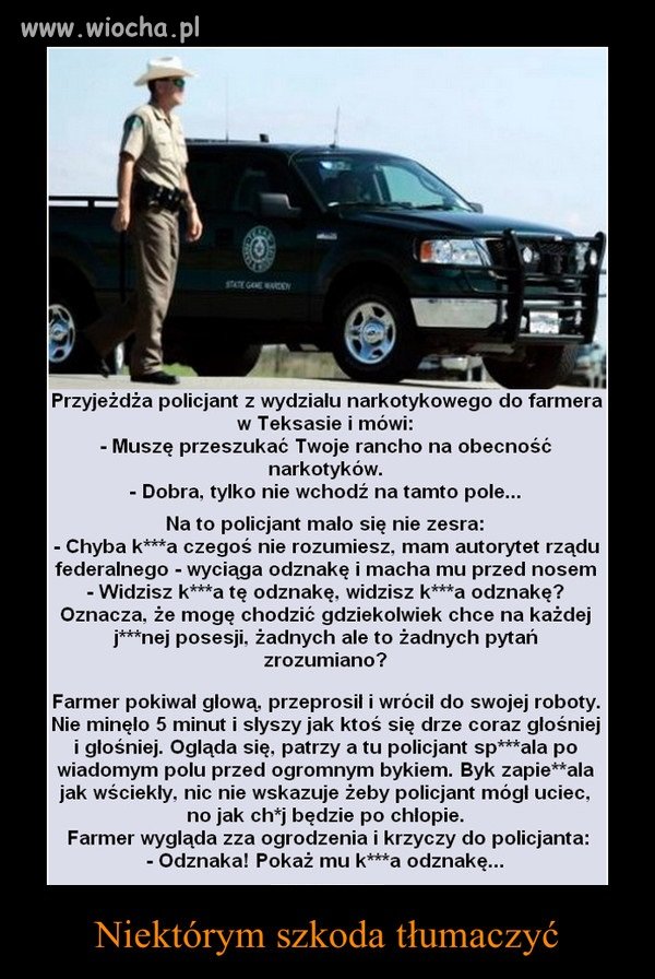  Policjant został ostrzeżony