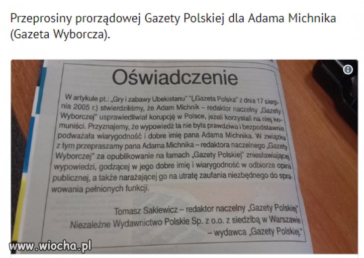 Po raz pierwszy cieszę się