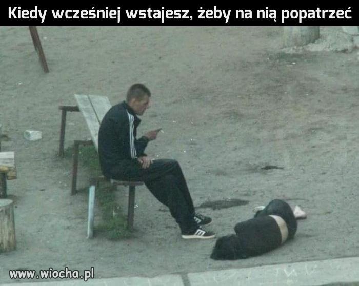 Kiedy wcześniej wstajesz, żeby na nią popatrzeć