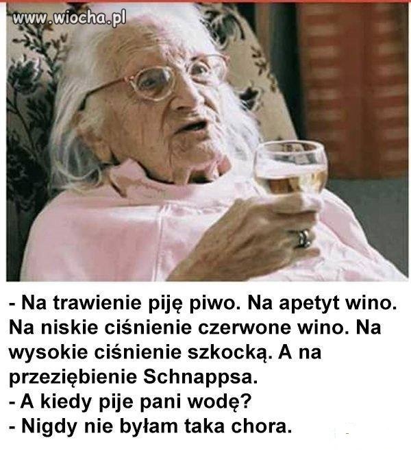 Aż tak chora to nie była jeszcze