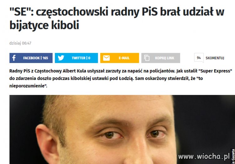 Przypadkowo na grzybach był