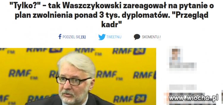 W sumie po co nam dyplomacja