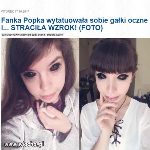 Widać za głupotę się płaci
