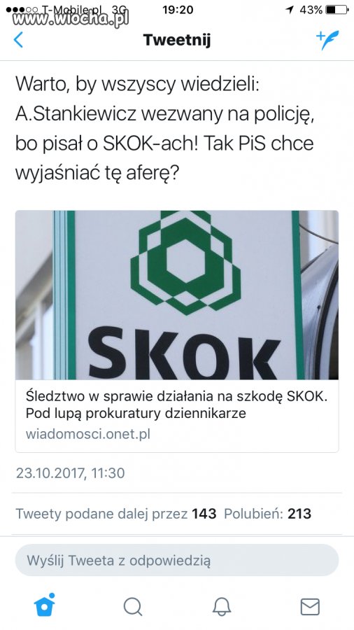 Z cyklu polityczna prokuratura