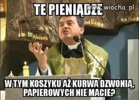 Kto uważa, że kler jest chciwy?