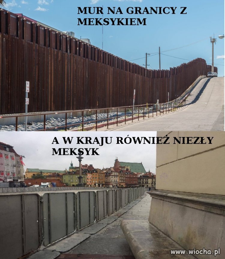Niech się mury pną do góry...