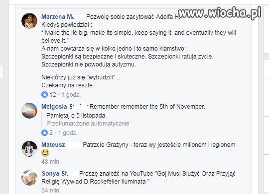Mądrości antyszczepionkowców