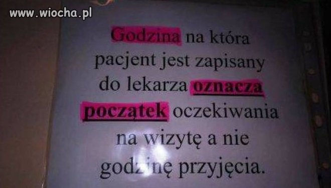 Godzina oznacza początek 
