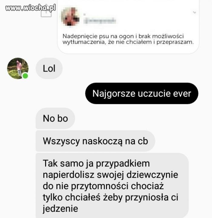 Oj, przypadkiem...