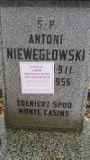Grób żołnierza spod Monte Casino 