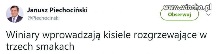 Czasem i politykowi zdarzy się prawdę napisać