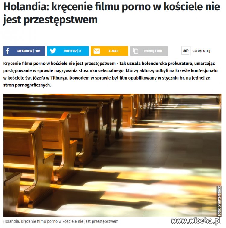 A w Polsce był narodowy spis parafian.