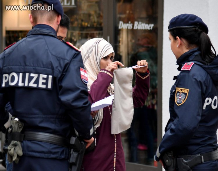 W Austrii prawo zabrania zasłaniania twarzy