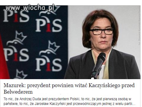 Na kolanach i łasić się jak kundelek.