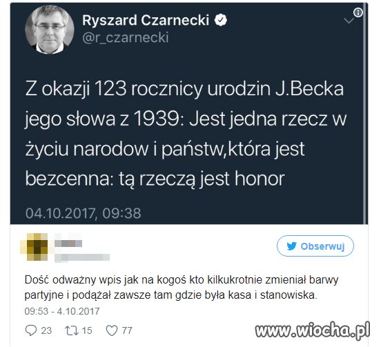 Był tu taki gość co miał