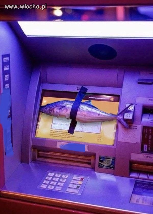 Fiszing, czyli atak na bankomat