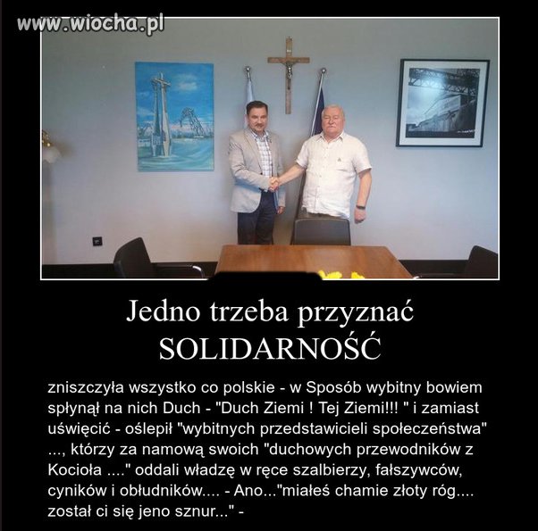 Był taki co powiedział...dajcie Polakom