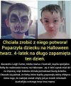 Urządziła mi mama halloween.