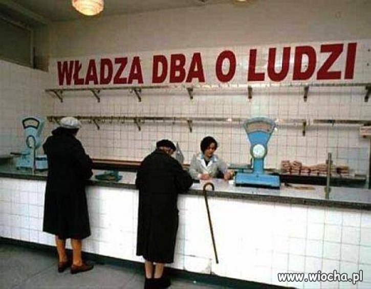 Za komuny nam to wmawiano 