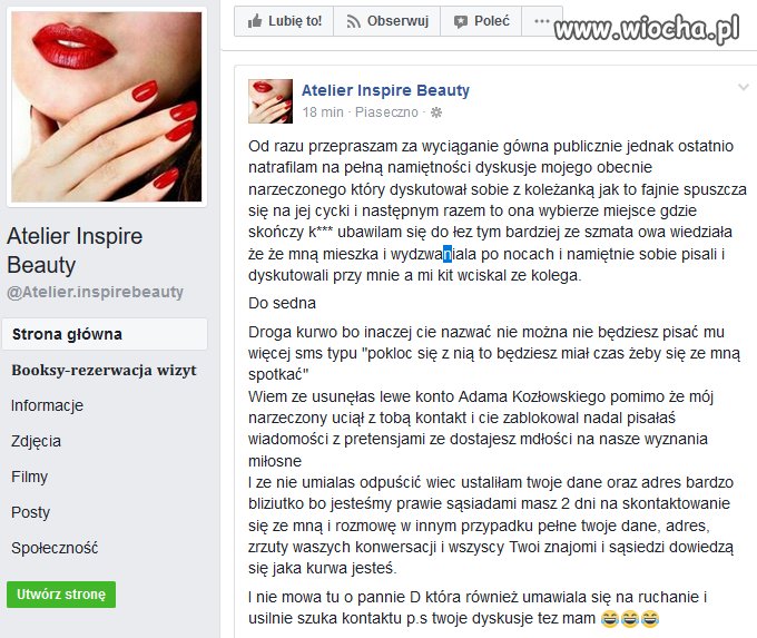 Gorzkie żale na fb