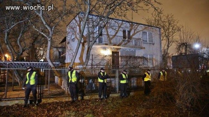 Żoliborska "kfatera" naczelnika nocą...
