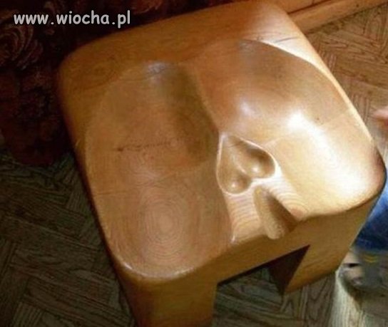 Męski taborecik