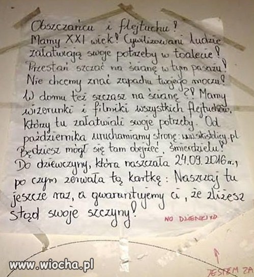 Walka z flejtuchami