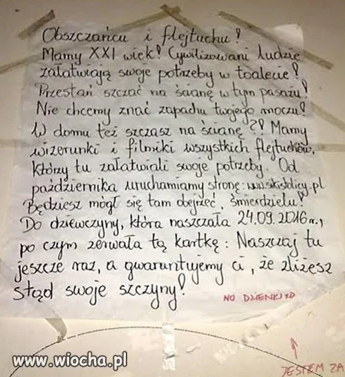 Walka z flejtuchami