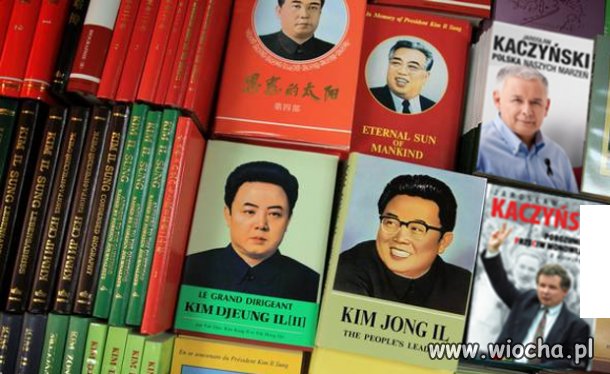 Tymczasem w Korei Północnej na półce Kima
