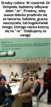 Tylko za niego można się przebierać