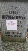 Grób żołnierza spod Monte Cassino