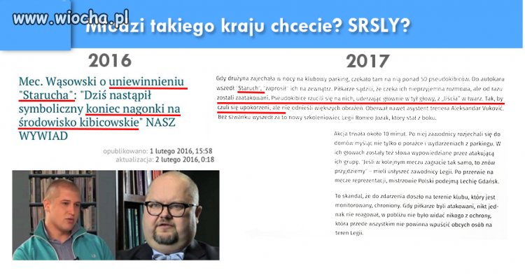 Pisowskie realia 