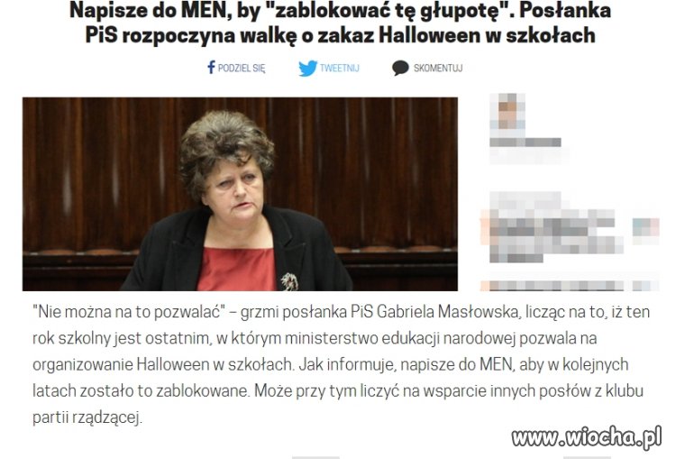 Kolejny pisowski zakaz...robi się straszno bo co 