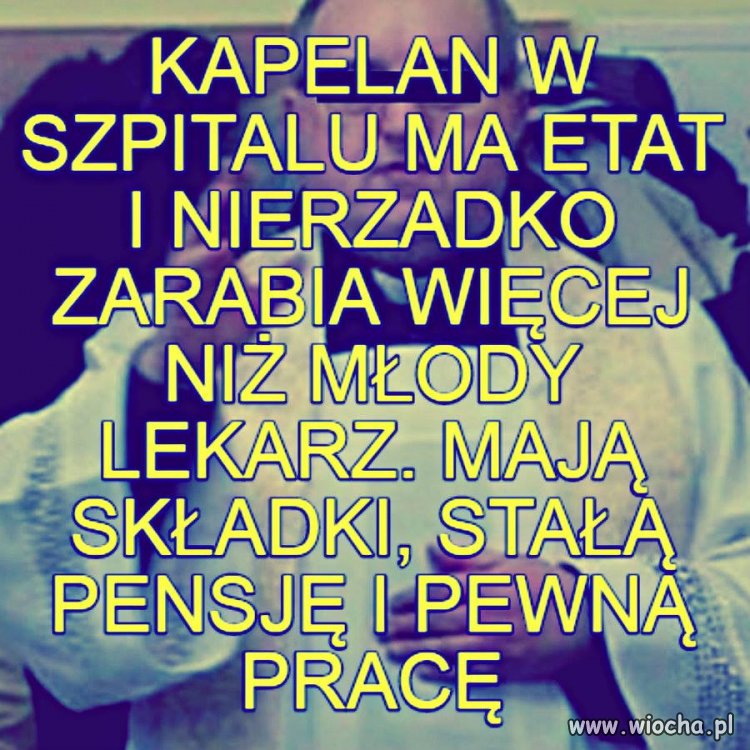Kapelan w szpitalu