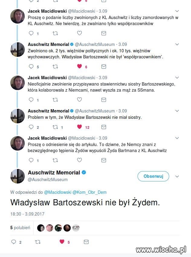 Z cyklu dyskusja na twiterze 